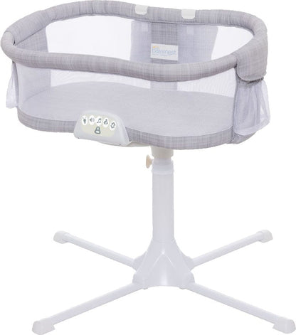 Halo Bassinest Luxe Plus Swivel Sleeper - Grey Melange - 3844