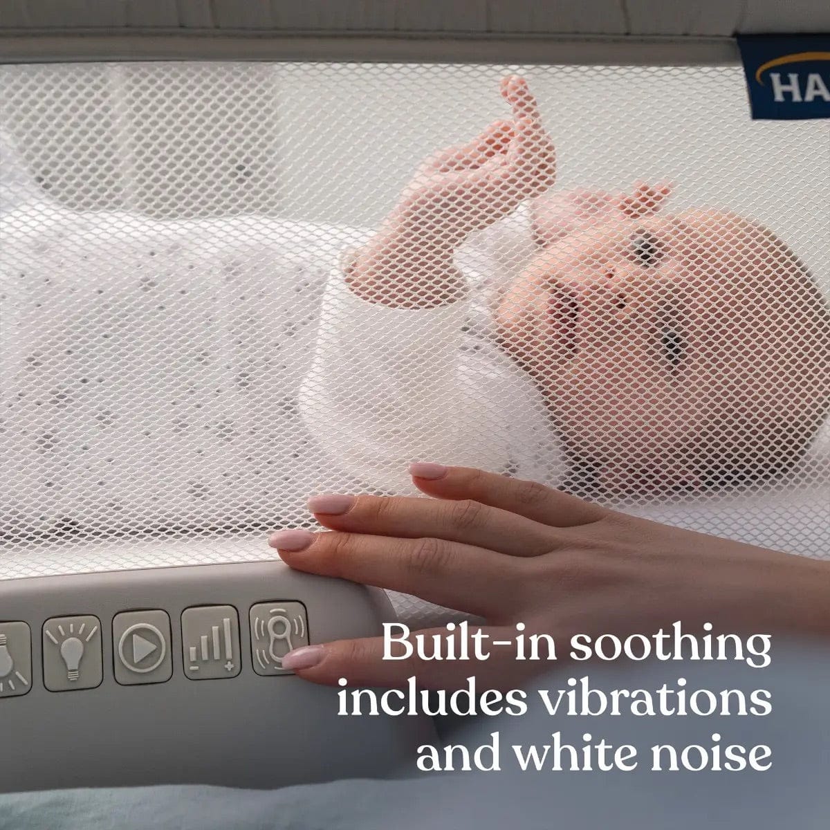 HALO BassiNest Soothing Swivel Sleeper 3.0 Bassinet - Grey - 4931-HALO