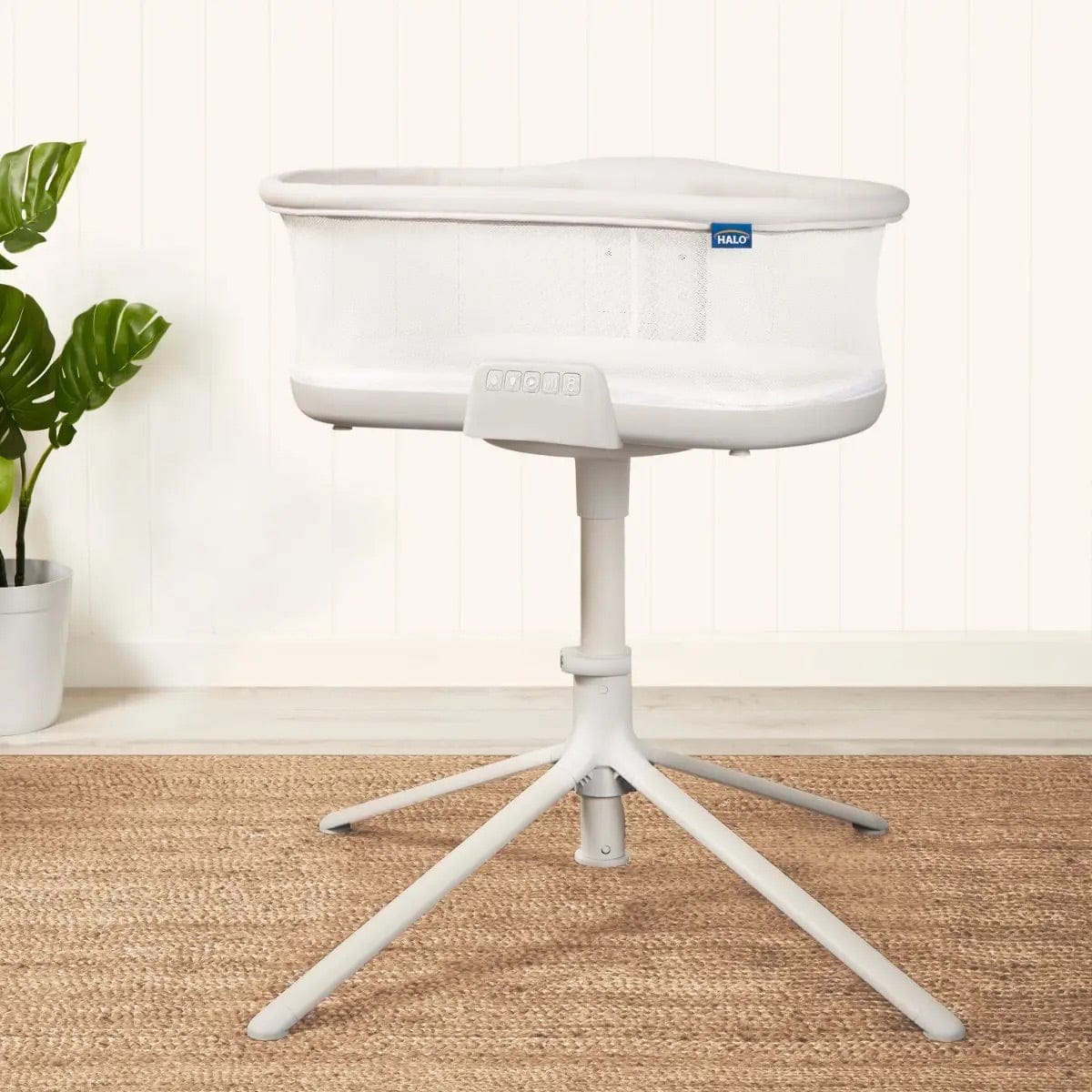 HALO BassiNest Soothing Swivel Sleeper 3.0 Bassinet - Grey - 4931-HALO