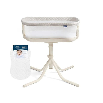 HALO BassiNest Swivel Sleeper 4.0 Air with Dreamweave Breathable Pad - Oat - 5271-HALO