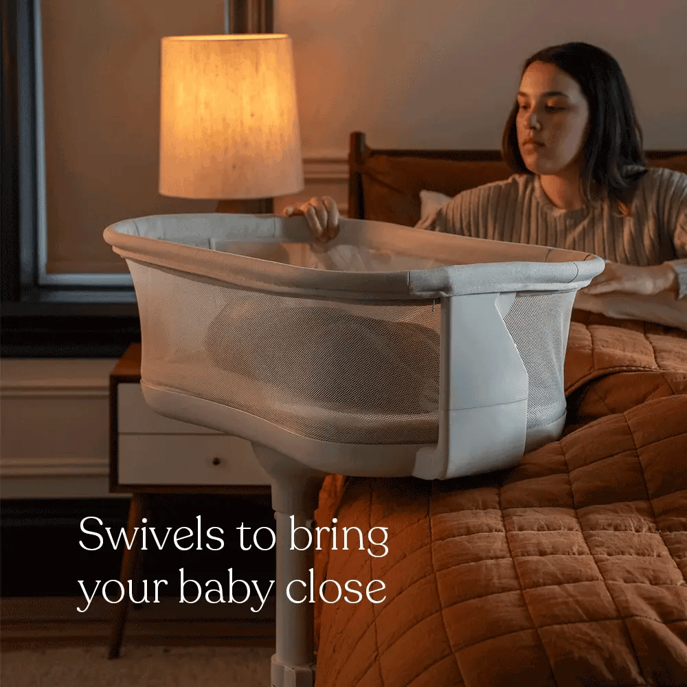 HALO BassiNest Swivel Sleeper 4.0 Signature - Oat - 5244-HALO