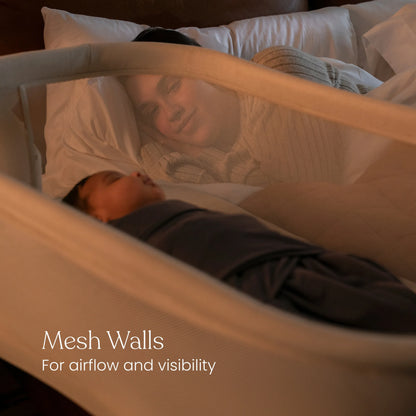 HALO BassiNest Swivel Sleeper 4.0 Signature - Oat - 5244-HALO