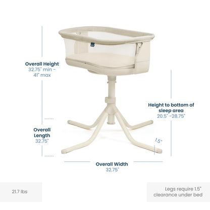 HALO BassiNest Swivel Sleeper 4.0 Signature - Oat - 5244-HALO