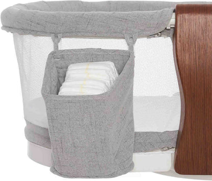 Halo Bassinest Swivel Sleeper Luxe Next Gen - Dove Gray Tweed - 4446-HALO