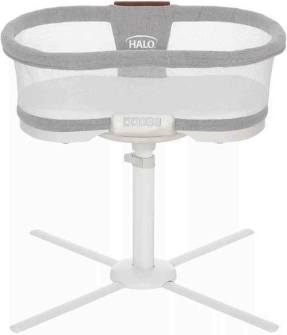 Halo Bassinest Swivel Sleeper Luxe Next Gen - Dove Gray Tweed - 4446-HALO