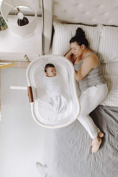 Halo Bassinest Swivel Sleeper Luxe Next Gen - Ivory Linen - 4447-HALO