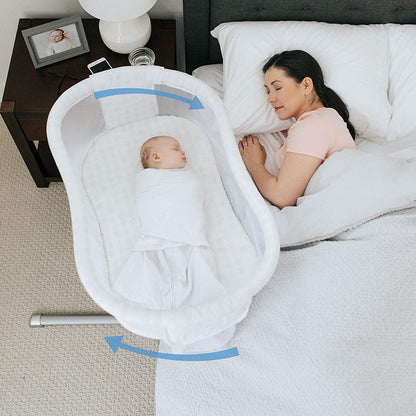 HALO Bassinest Swivel Sleeper Premier  - Silver Luna - 3886-HALO