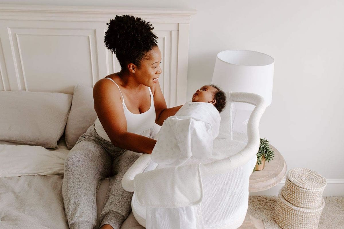 Halo Bassinest Swivel Sleeper Premiere Next Gen - Pebble - 4418-HALO
