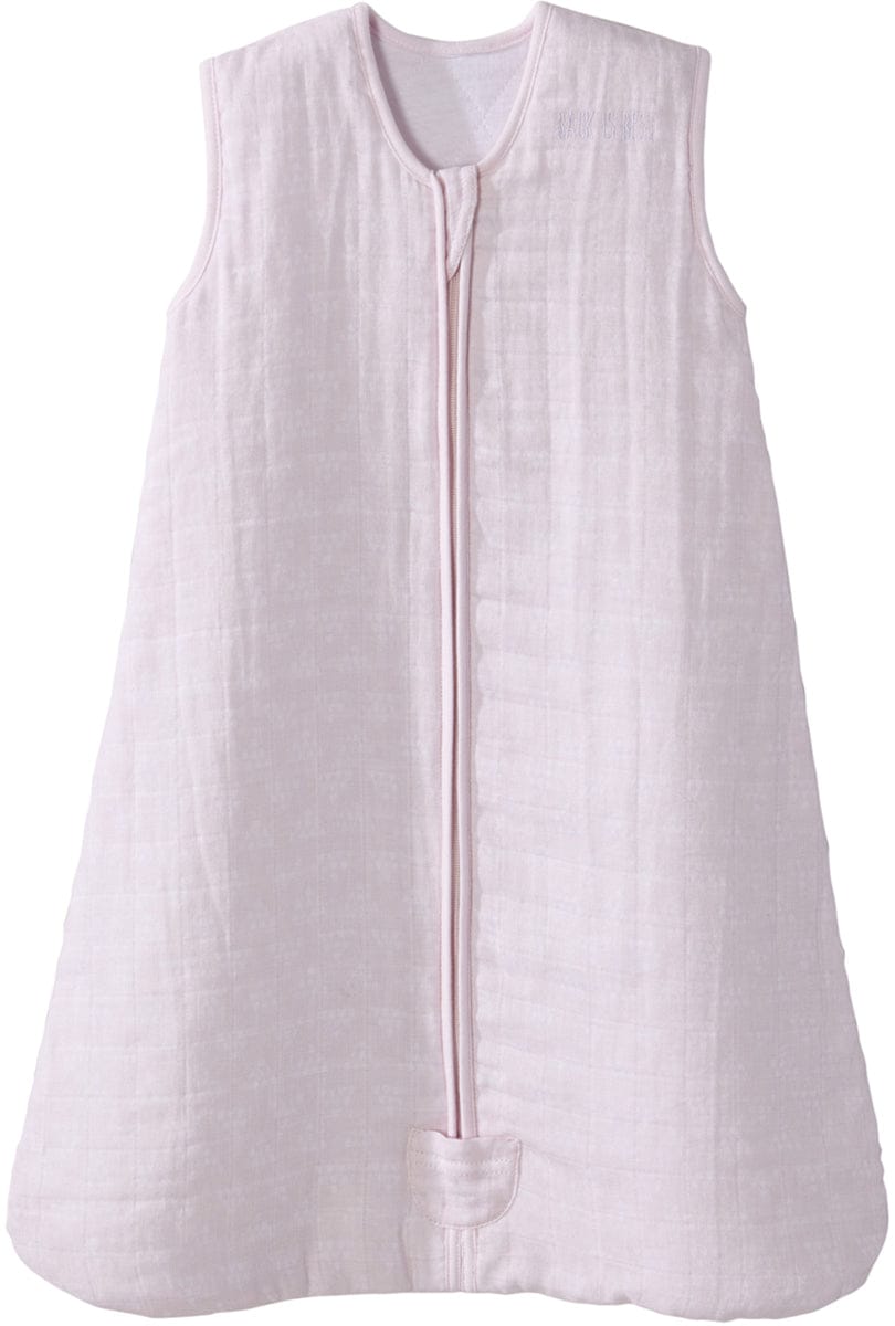 Halo SleepSack Quilted Muslin Wearable Blanket - Pyramid Pink (Small) - 4070-HALO