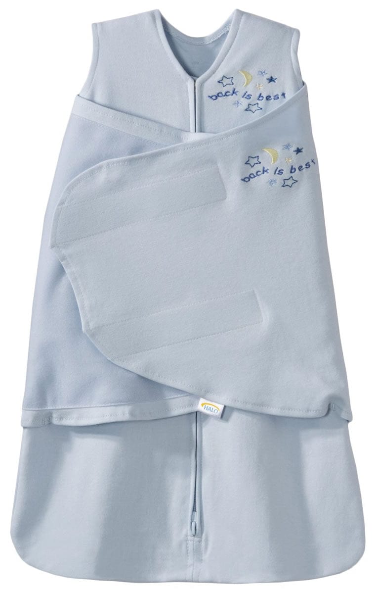 HALO SleepSack Swaddle, Baby Blue, Small - 1599-HALO