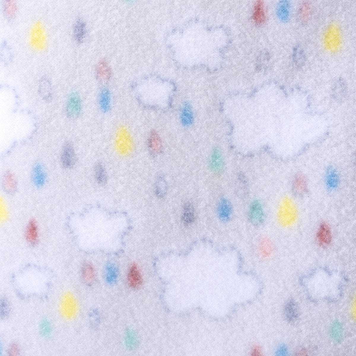 HALO SleepSack Swaddle, Micro-Fleece, Rain Drops, Newborn