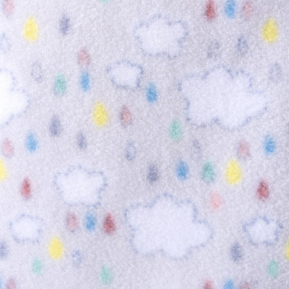 HALO SleepSack Swaddle, Micro-Fleece, Rain Drops, Newborn