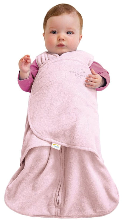 HALO SleepSack Swaddle, Micro-Fleece, Soft Pink, Newborn - 291-HALO