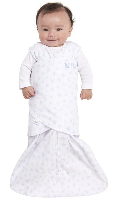 Halo SleepSack Swaddle - Twinkle Blue (Newborn)