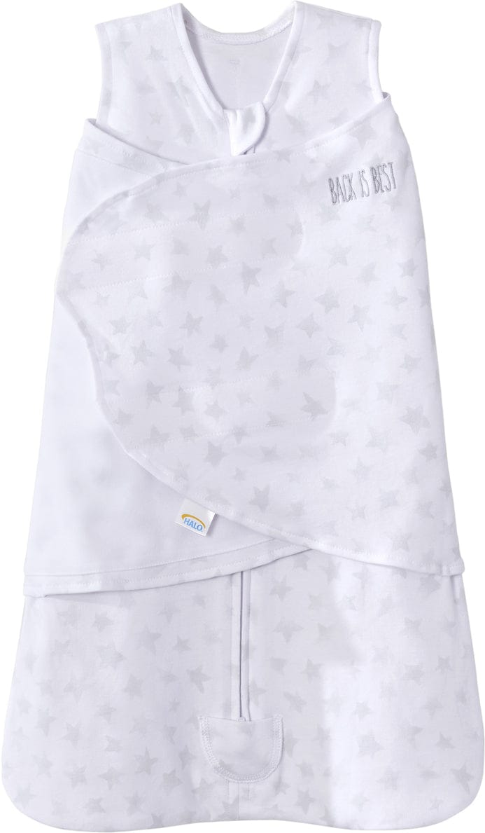 Halo SleepSack Swaddle - Twinkle Grey (Small)