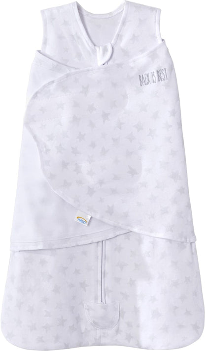 Halo SleepSack Swaddle - Twinkle Grey (Small)