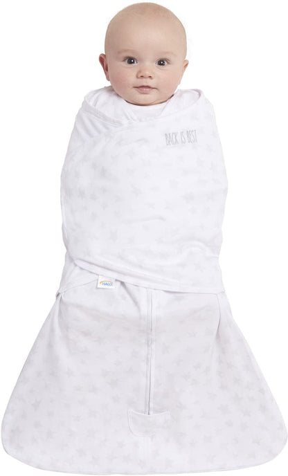 Halo SleepSack Swaddle - Twinkle Grey (Small)