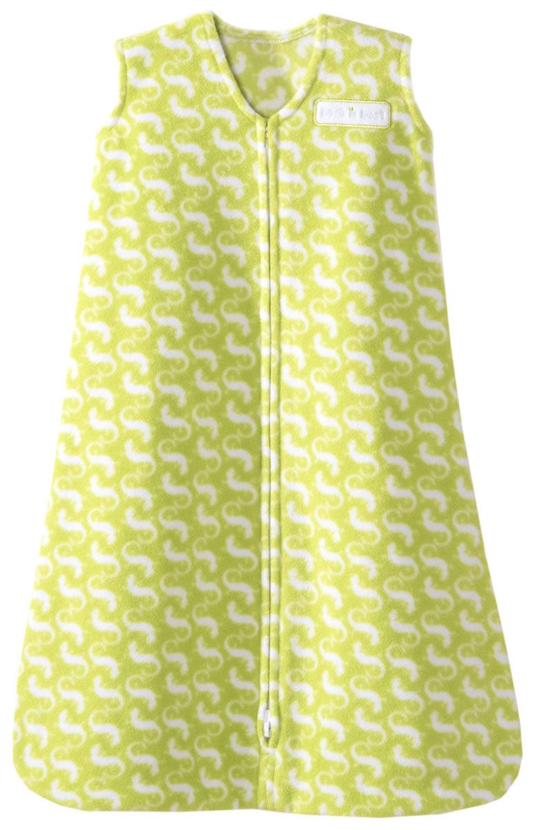 HALO SleepSack Wearable Blanket, Micro-Fleece, Green Gecko, Small - 10278-HALO