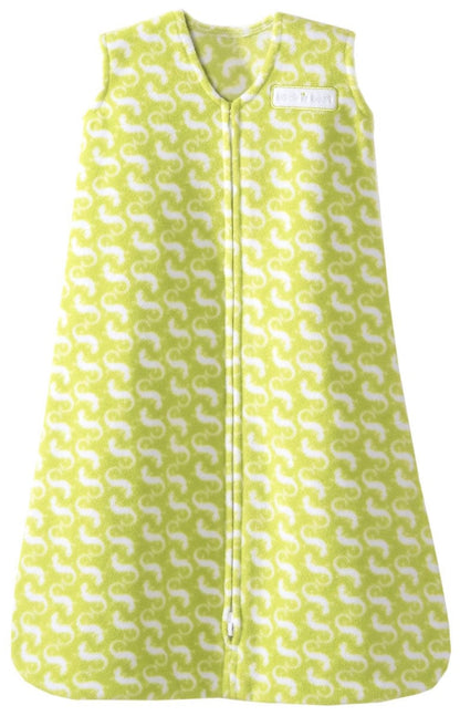 HALO SleepSack Wearable Blanket, Micro-Fleece, Green Gecko, Small - 10278-HALO