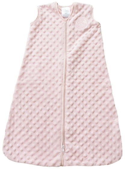 HALO SleepSack Wearable Blanket, Micro-Fleece, Pink Plush Dots, Large - 2877-HALO
