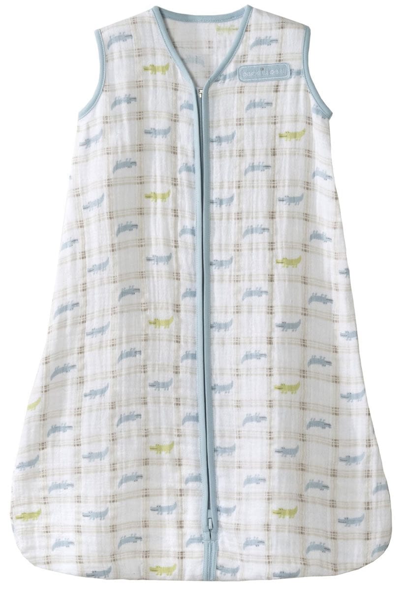 HALO SleepSack Wearable Blanket, Muslin, Gator Plaid, Small - 3545-HALO