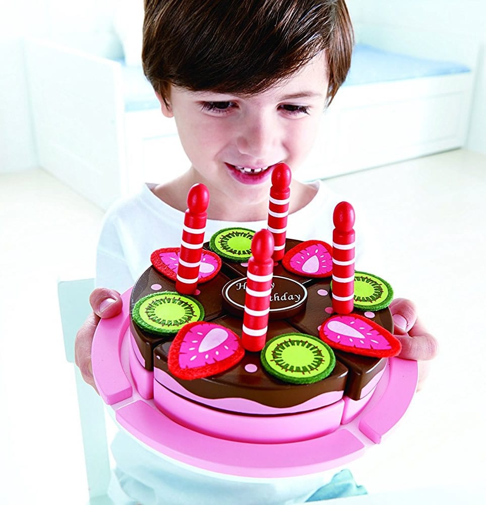 Hape Double Flavored Birthday Cake - E3140