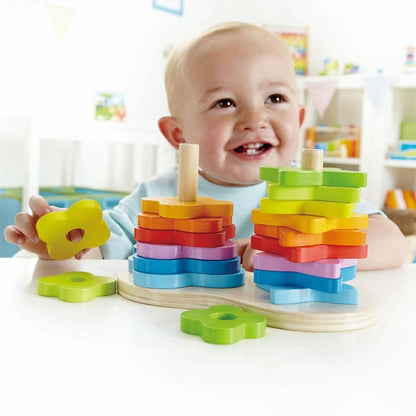 Hape Double Rainbow Stacker - E0406