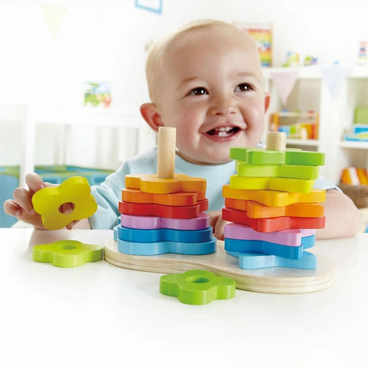 Hape Double Rainbow Stacker - E0406