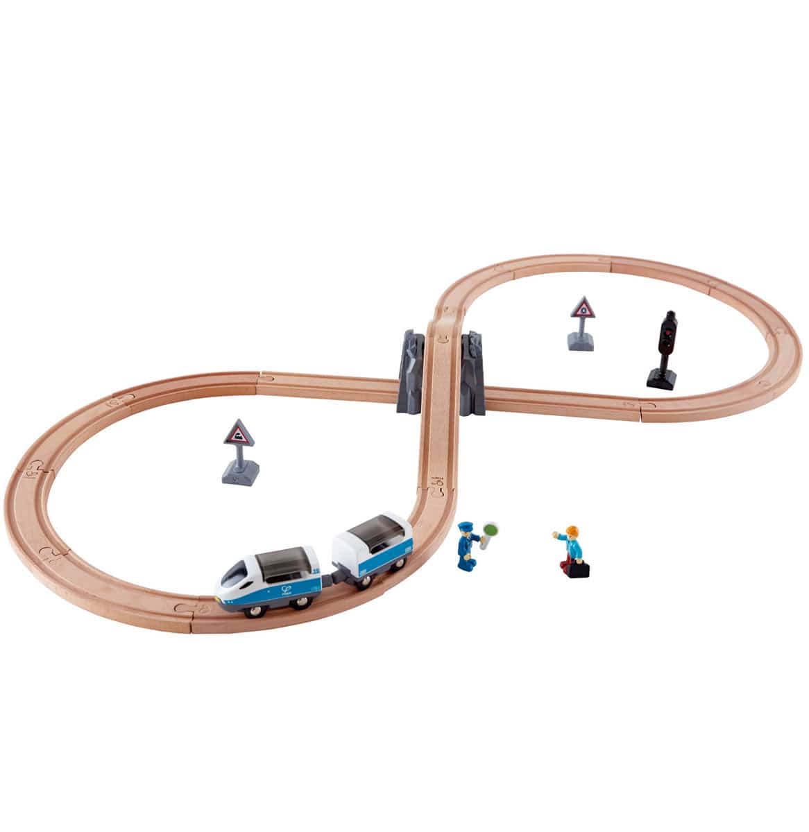 Hape Figure 8 Safety Train Railway Set - E3729