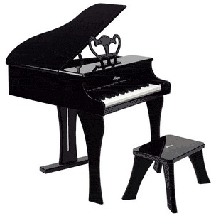 Hape Happy Grand Piano in Black - E0320