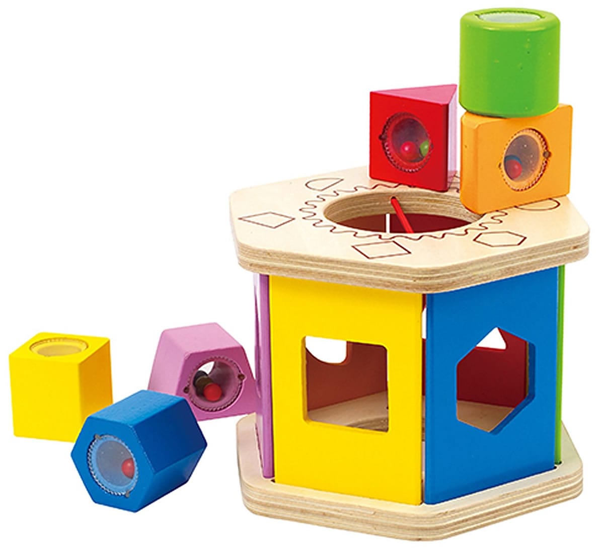 Hape Shake and Match Shape Sorter - E0407