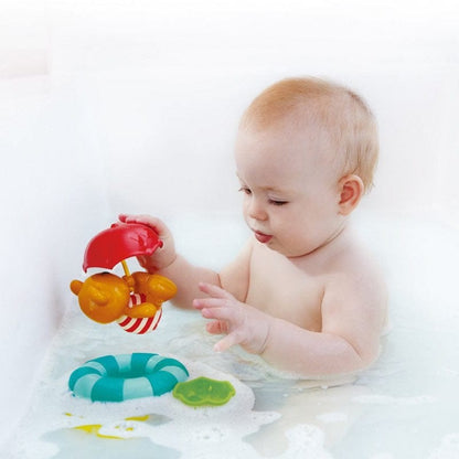 Hape Teddy's Umbrella Stackers Bath Toy - E0203