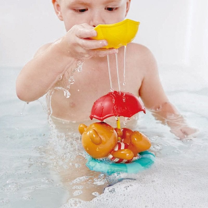 Hape Teddy's Umbrella Stackers Bath Toy - E0203