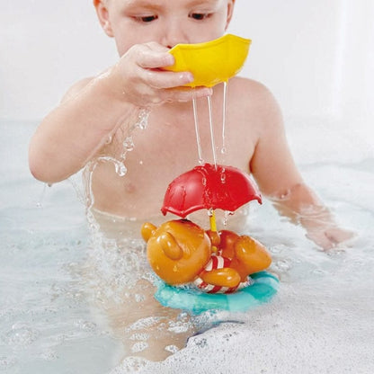 Hape Teddy's Umbrella Stackers Bath Toy - E0203