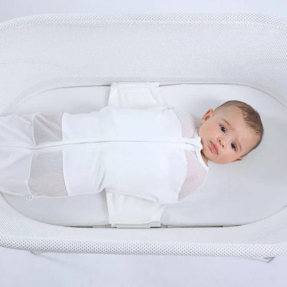 Happiest Baby SNOO Bassinet Fitted Sheet, Organic Cotton - White - 4767snmx200-w