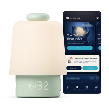 Hatch Baby Sleep Support, Sound Machine & Night Light - Mint - HB1003MT