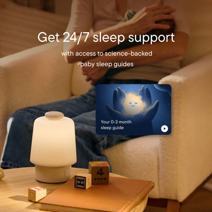 Hatch Baby Sleep Support, Sound Machine & Night Light - Peach - HB1004PH