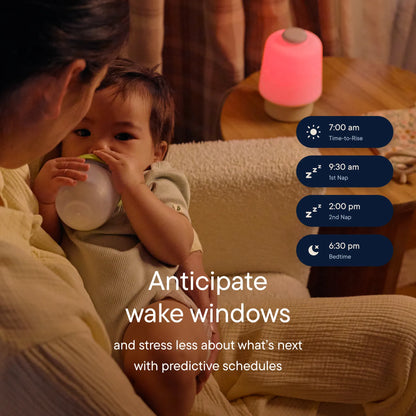 Hatch Baby Sleep Support, Sound Machine & Night Light - Peach - HB1004PH