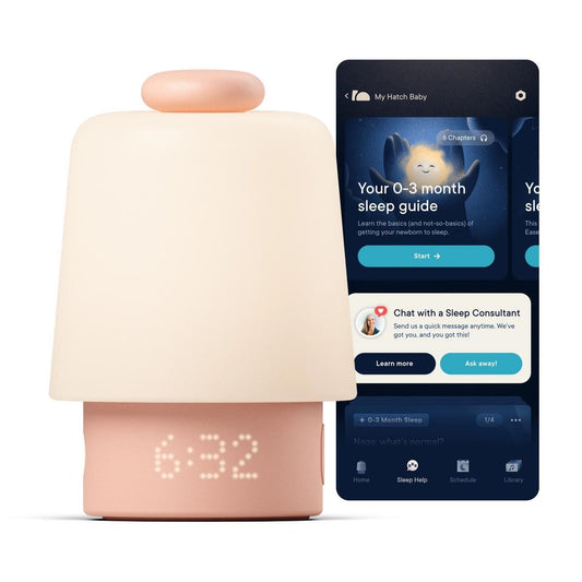 Hatch Baby Sleep Support, Sound Machine & Night Light - Peach - HB1004PH
