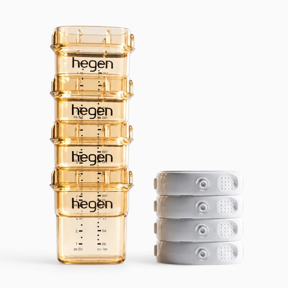Hegen PPSU Breast Milk & Food Storage - 150ml/5oz - 4-Pack