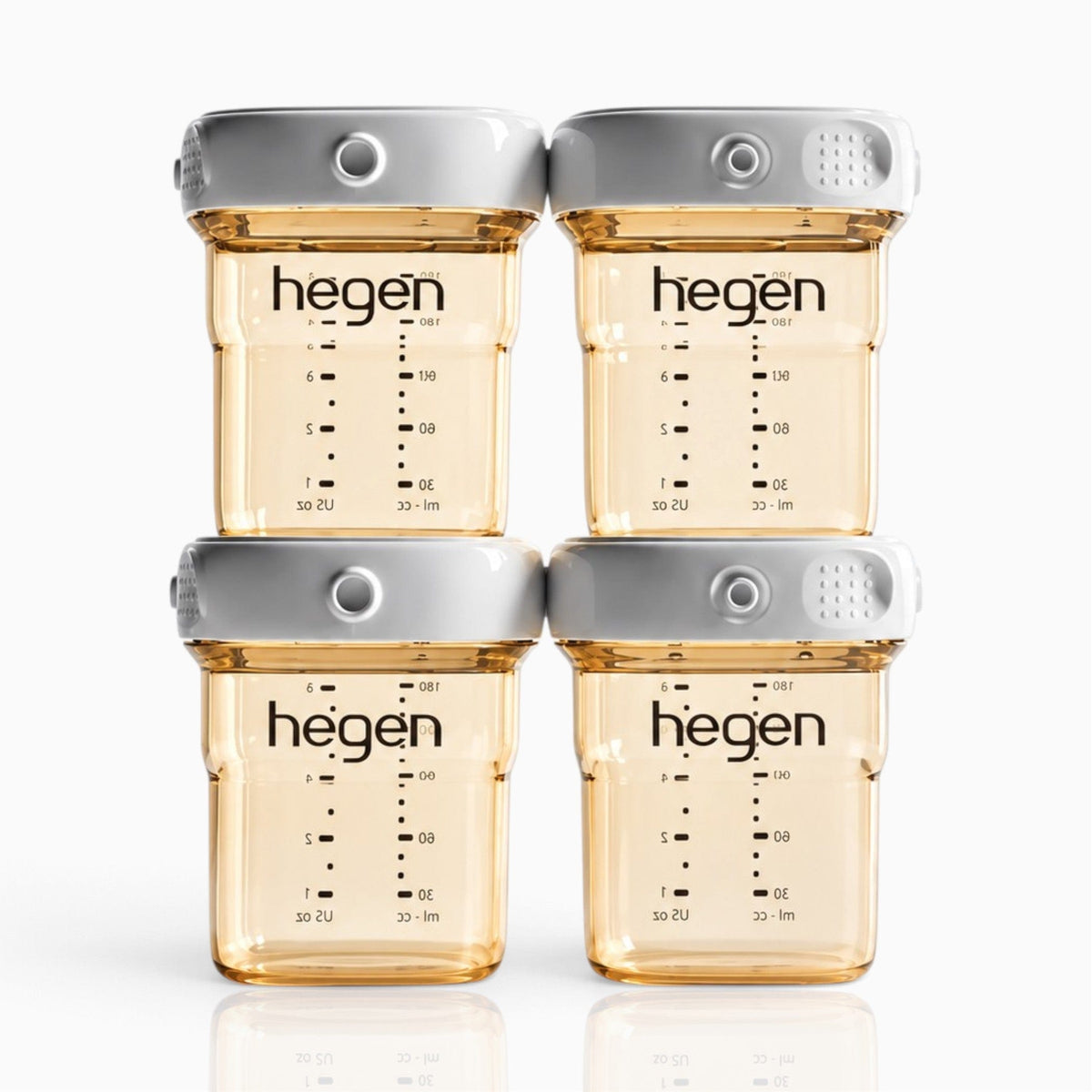 Hegen PPSU Breast Milk & Food Storage - 150ml/5oz - 4-Pack