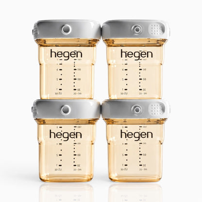 Hegen PPSU Breast Milk & Food Storage - 150ml/5oz - 4-Pack
