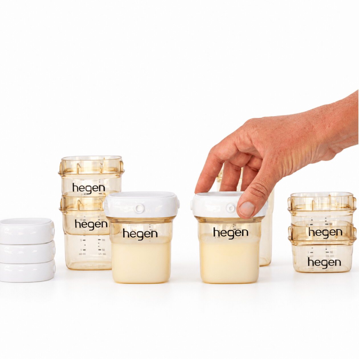 Hegen PPSU Breast Milk & Food Storage - 150ml/5oz - 4-Pack