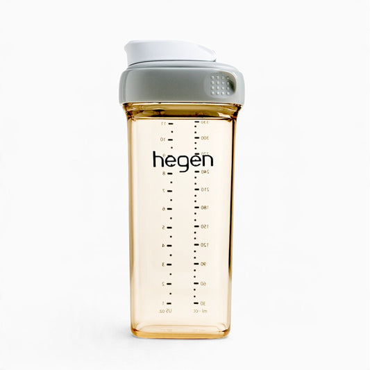 Hegen PPSU Drinking Bottle - 24 Months Plus - 330ml/11oz - Grey