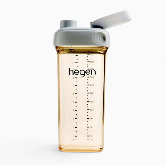Hegen PPSU Drinking Bottle - 24 Months Plus - 330ml/11oz - Grey