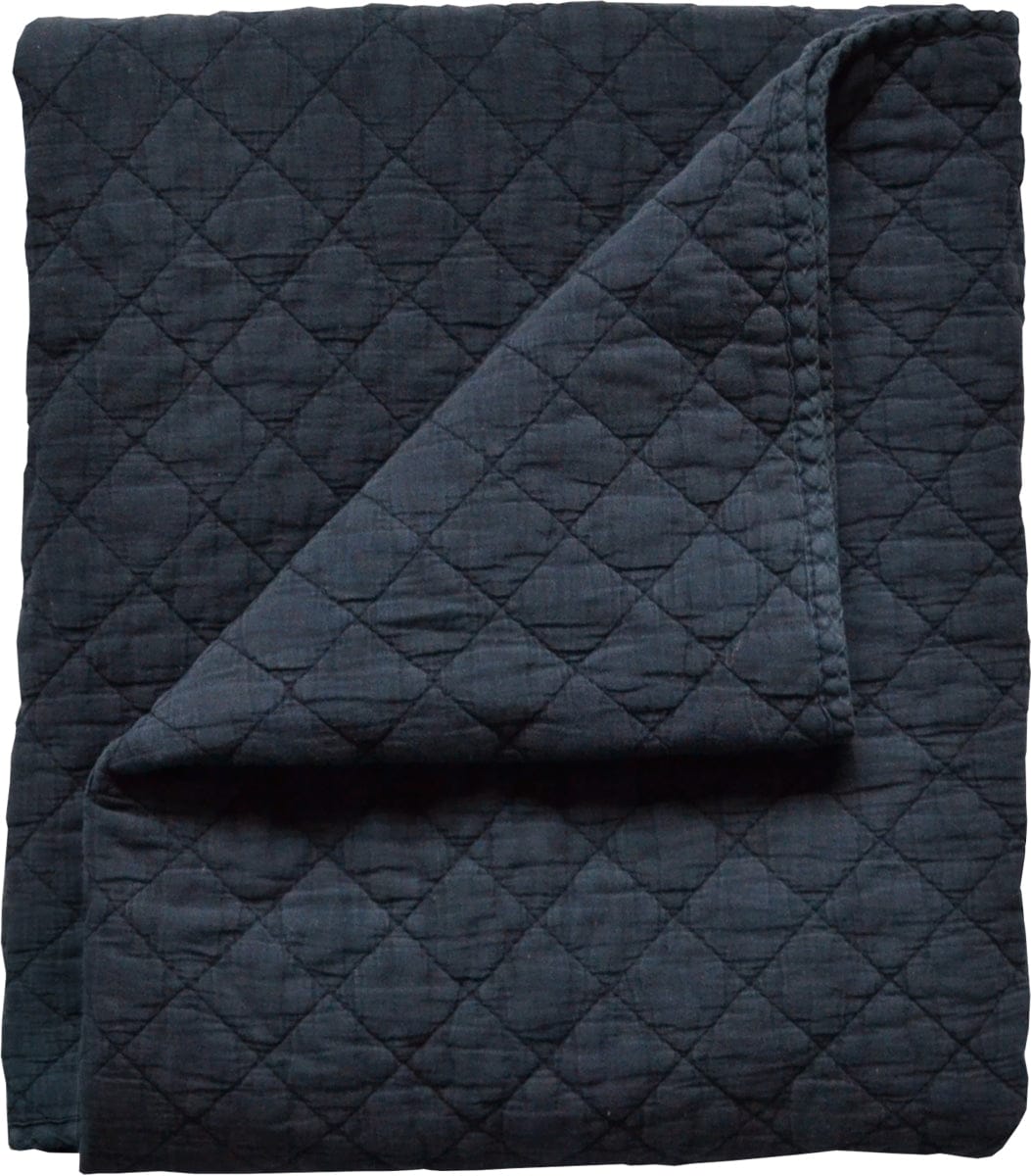 Hello Spud Quilt - Diamond Stonewash Navy Blue - HS-QULT-000035