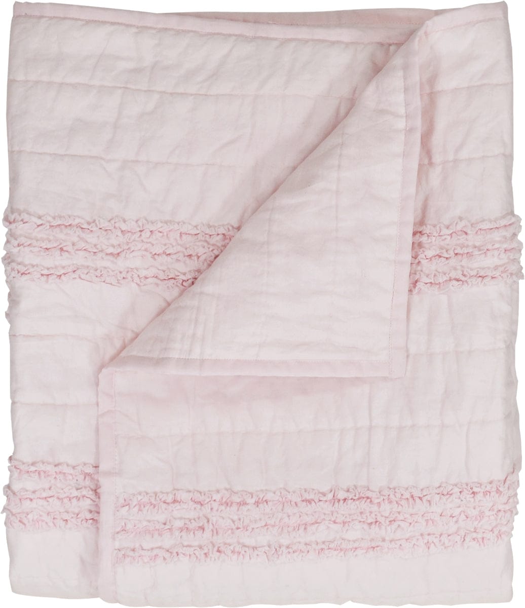 Hello Spud Quilt - Petite Ruffle Pink - HS-BLKT-000043