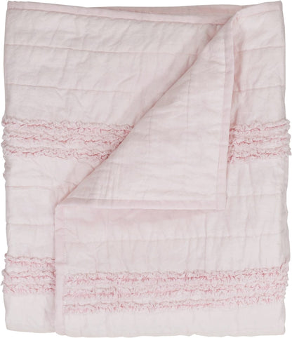Hello Spud Quilt - Petite Ruffle Pink - HS-BLKT-000043