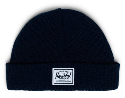 Herschel Baby Beanie, 0-6 Months - Peacoat - 1129-1186