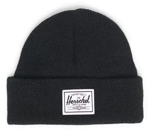 Herschel Baby Beanie, 6-18 Months - Black - 1121-0001